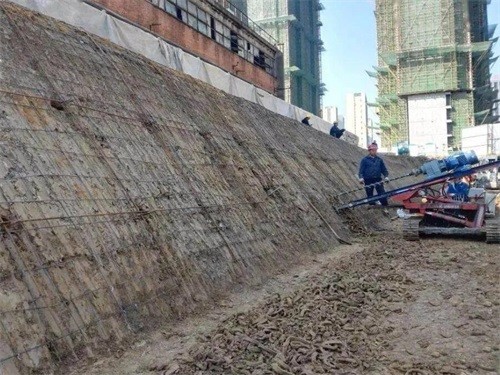 泾源建筑边坡支护